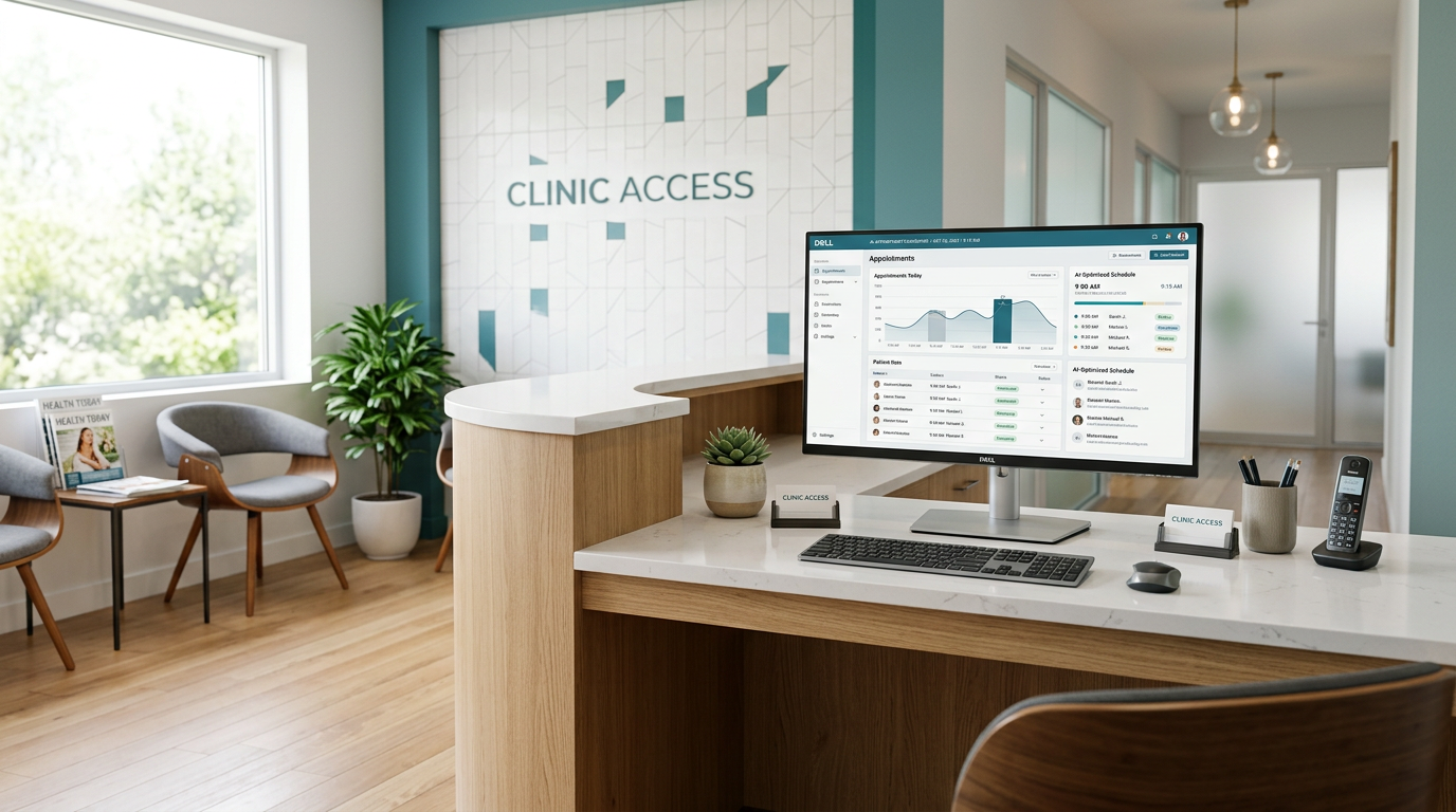 Medical office reception