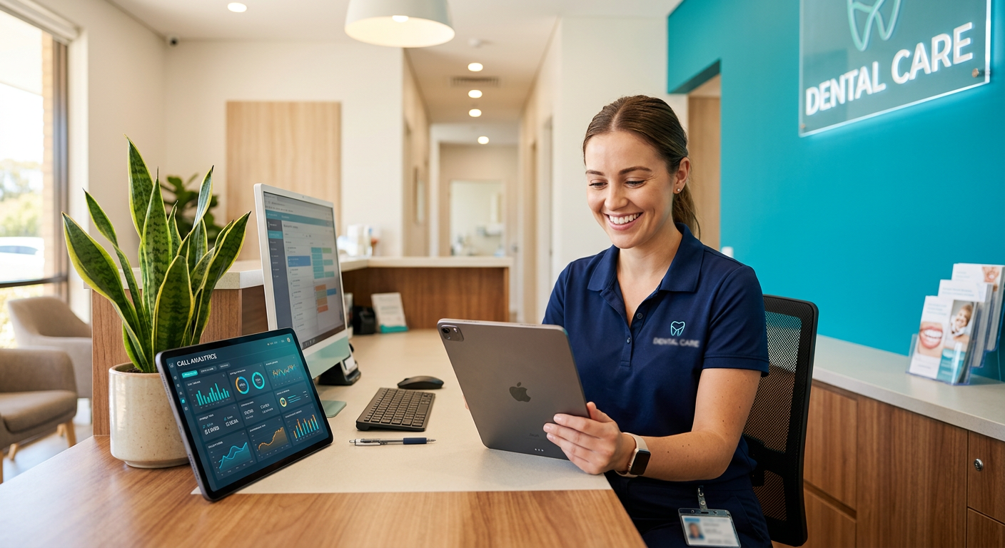 Front desk using MedReceptionist